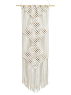 Large Macrame wall Hanging - Diamond Design