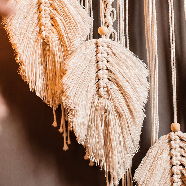 Macrame Dream Catcher - Three Leaf Design