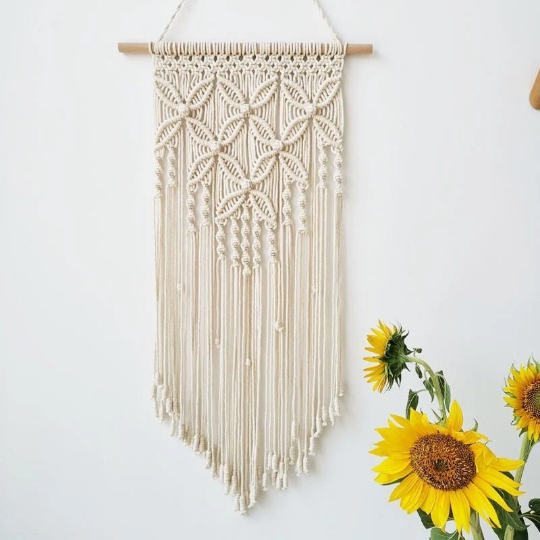 Macrame Wall Hanging - New Butterfly Design