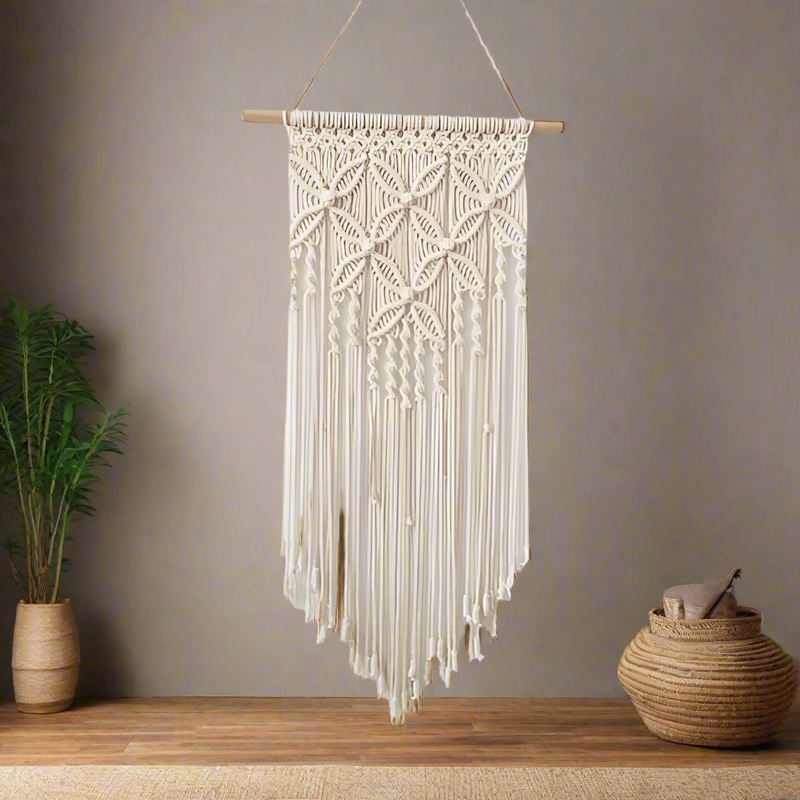 Macrame Wall Hanging - New Butterfly Design