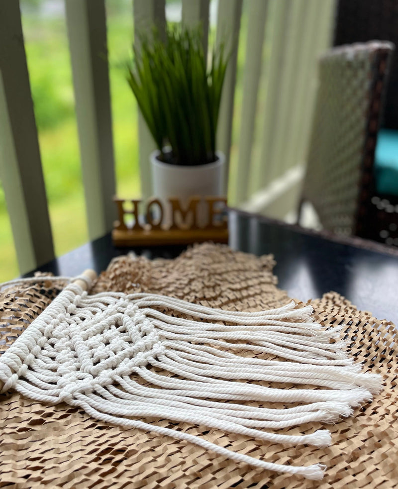 Macrame Wall Hanging - Mini Diamond Design(1 Piece)