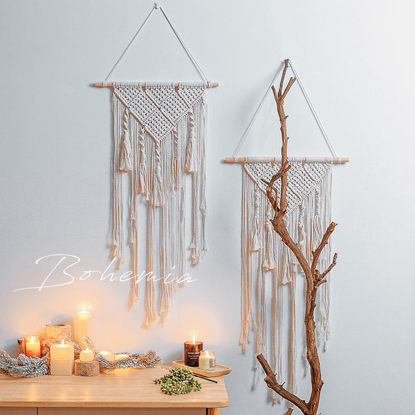 Macrame Wall Hanging - Modern Design (1 Piece)
