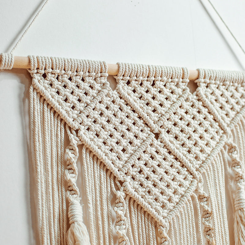 Macrame Wall Hanging - Modern Design (1 Piece)