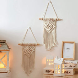 Macrame Wall Hanging - Mini Diamond Design(1 Piece)