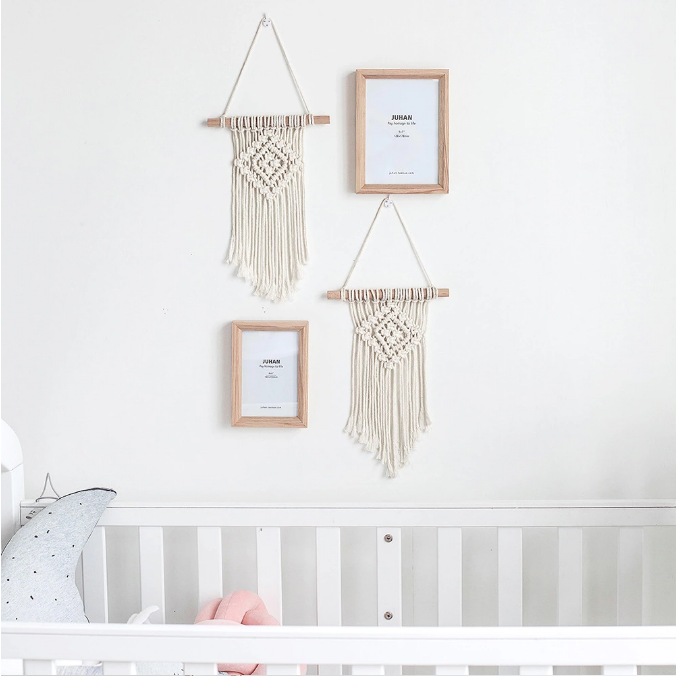 Macrame Wall Hanging - Mini Diamond Design(1 Piece)
